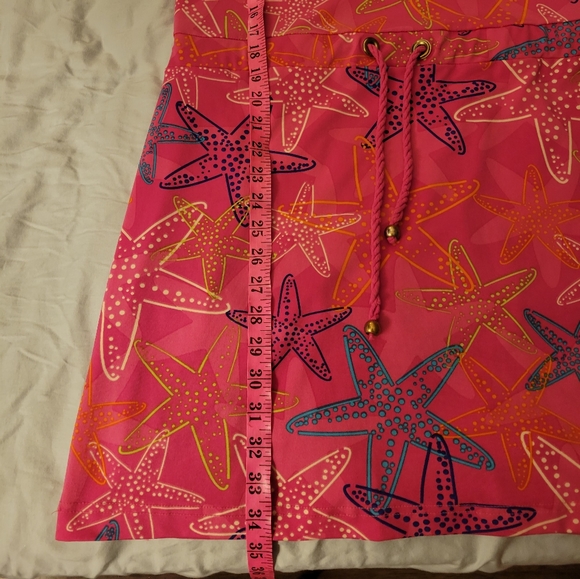 Pink vibrant dress with short sleeves size XS but roomy - Picture 2 of 6